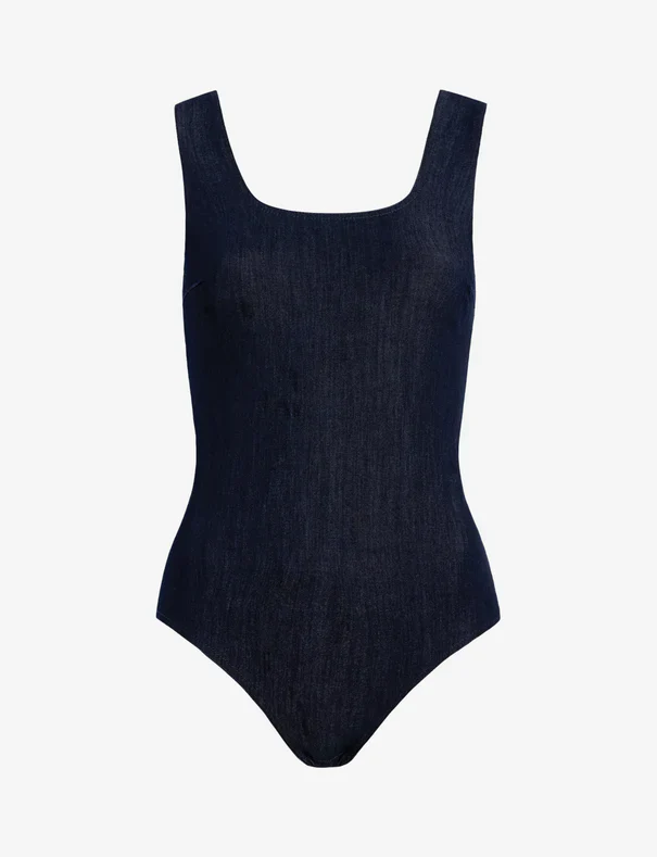 Commando Do It All Denim Squareneck Bodysuit - Image 5