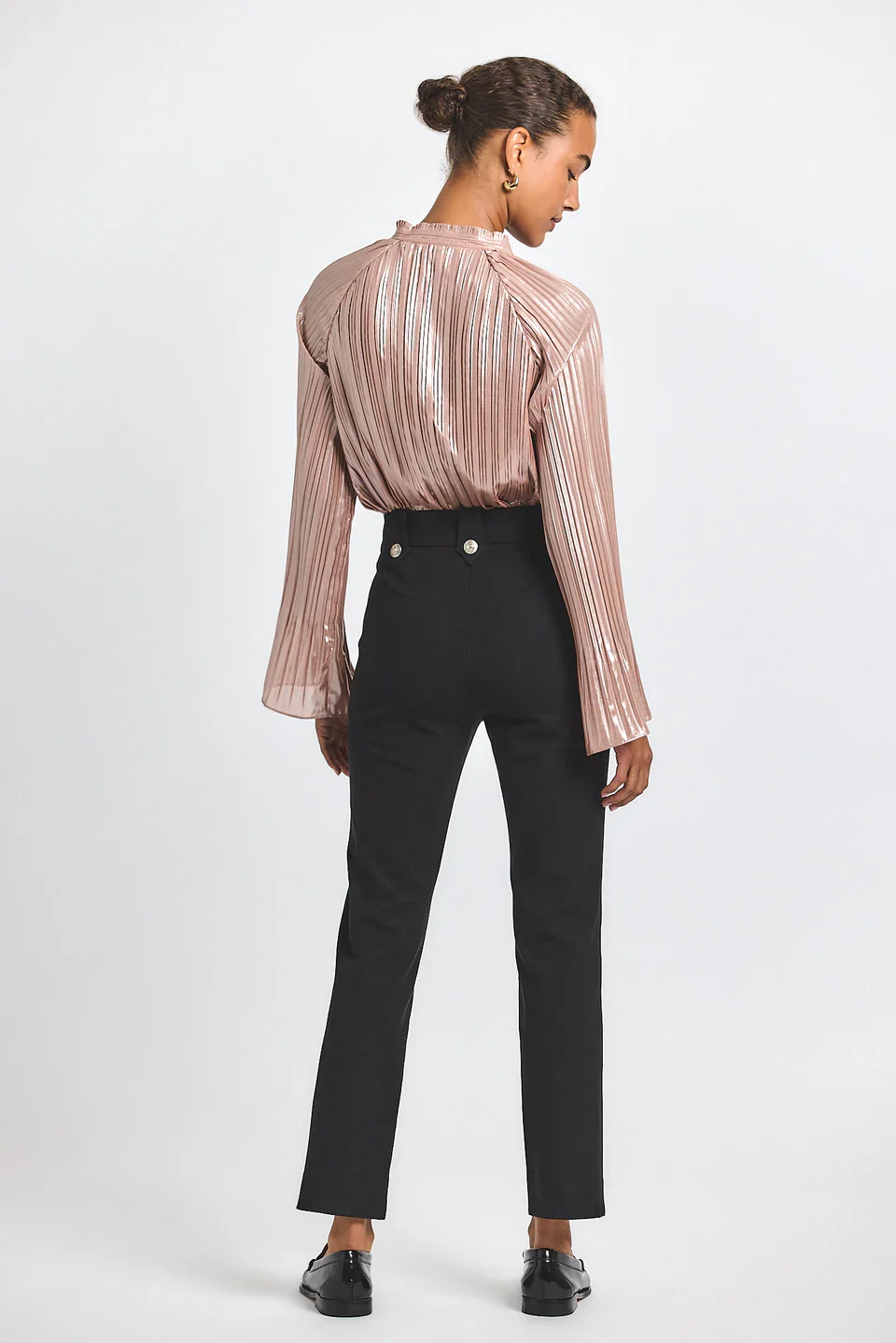 Derek Lam 10 Crosby Robertson Slim Trouser - Final Sale - Image 4