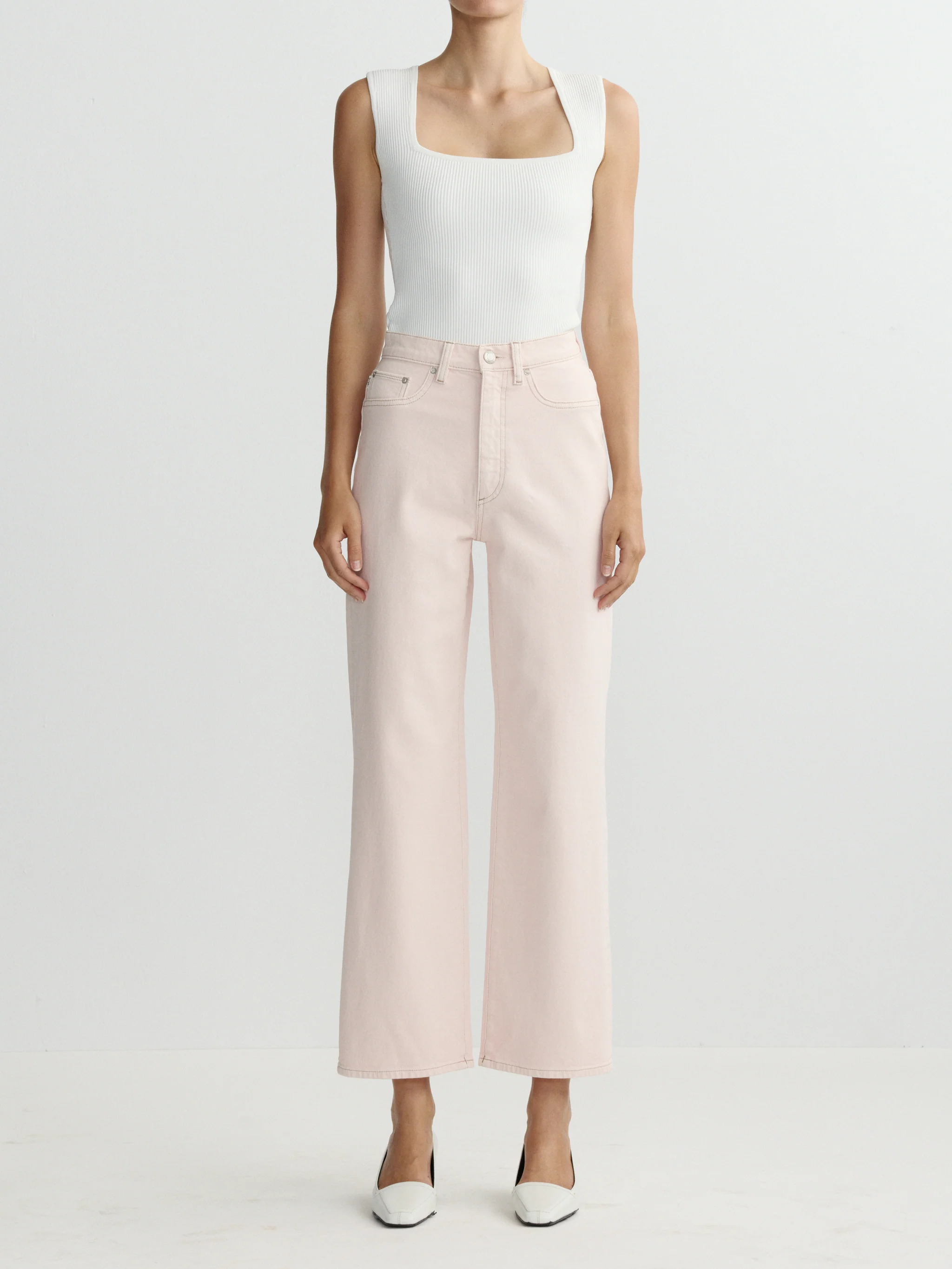 DL1961 Karmine Refined Wide Leg High Rise 28"