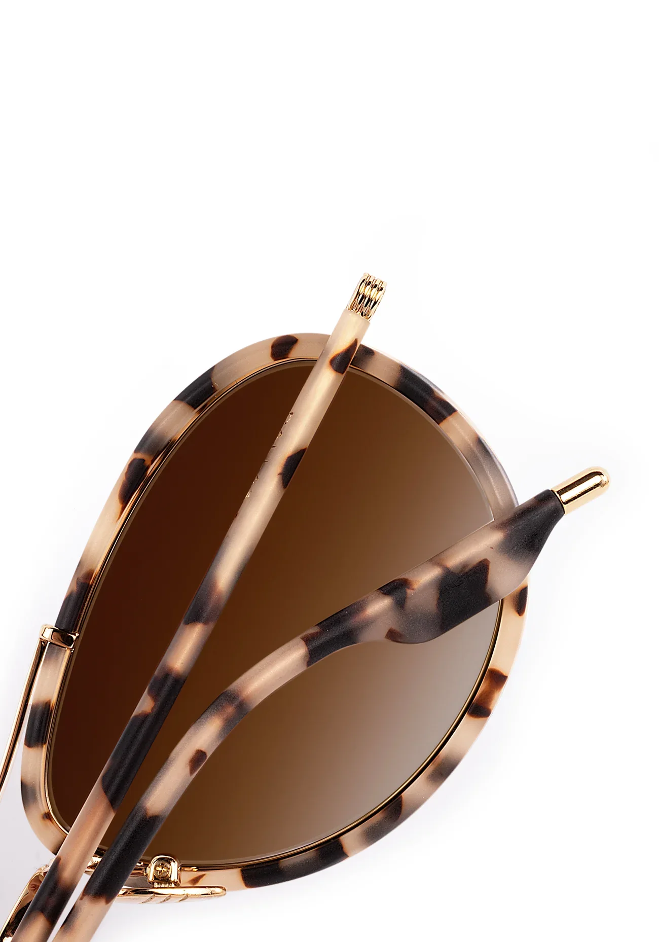 Krewe Dallas 18K Titanium + Matte Oyster Sunglasses - Image 6