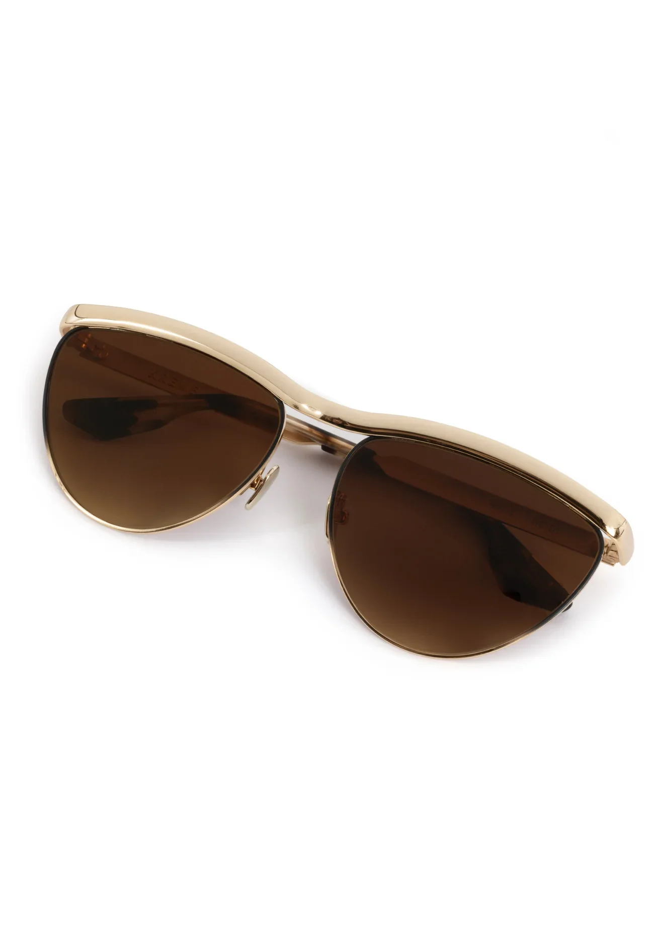 Krewe Heidi 12K Matte Black Fade Chroma + Blonde Venezia Sunglasses - Image 7