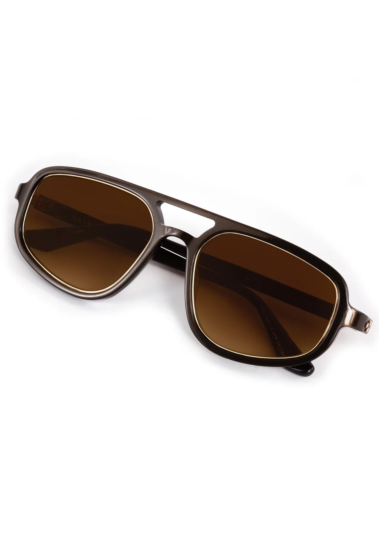 Krewe Jordan Bronze Metallic + 12K Sunglasses - Image 5