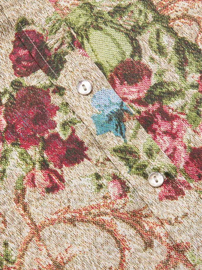 L'Agence Dani 3/4 Sleeve Blouse, Multi Floral Tapestry - Final Sale - Image 5