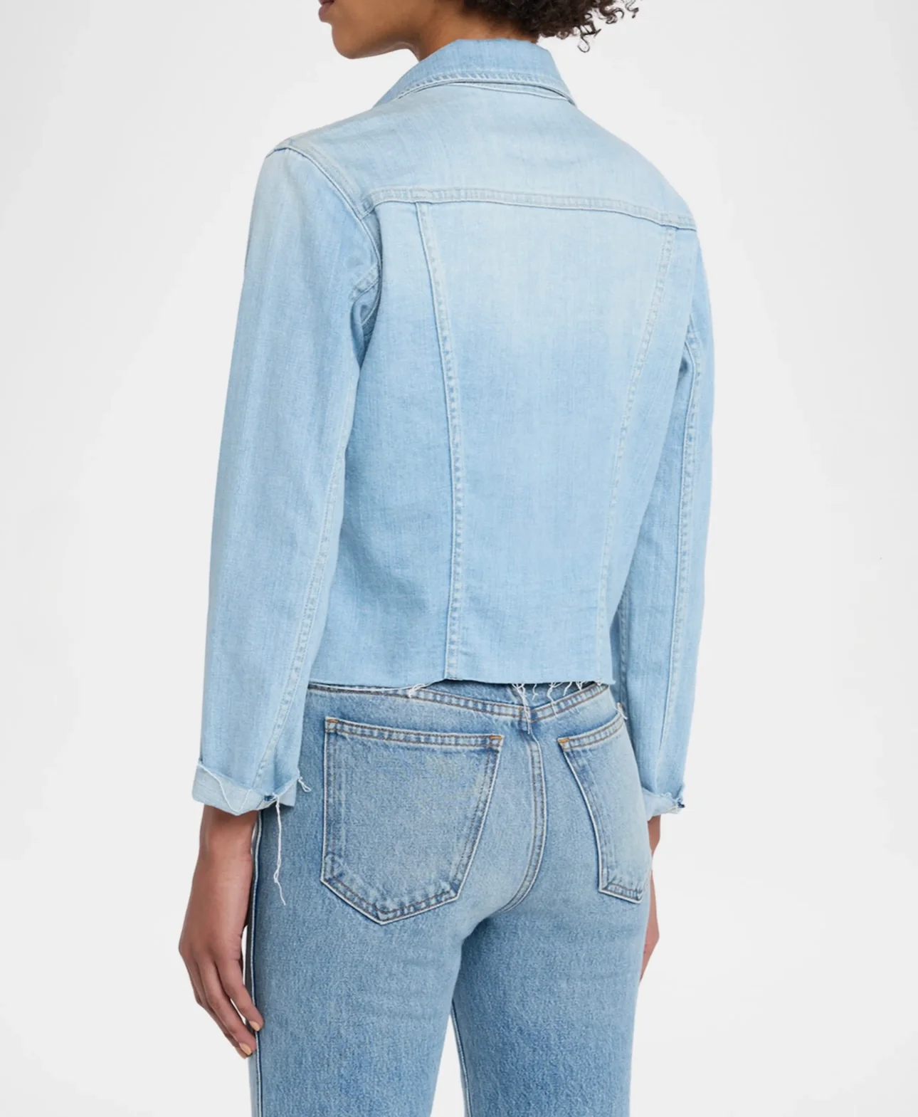 L'Agence Janelle Slim Raw Jacket - Image 4