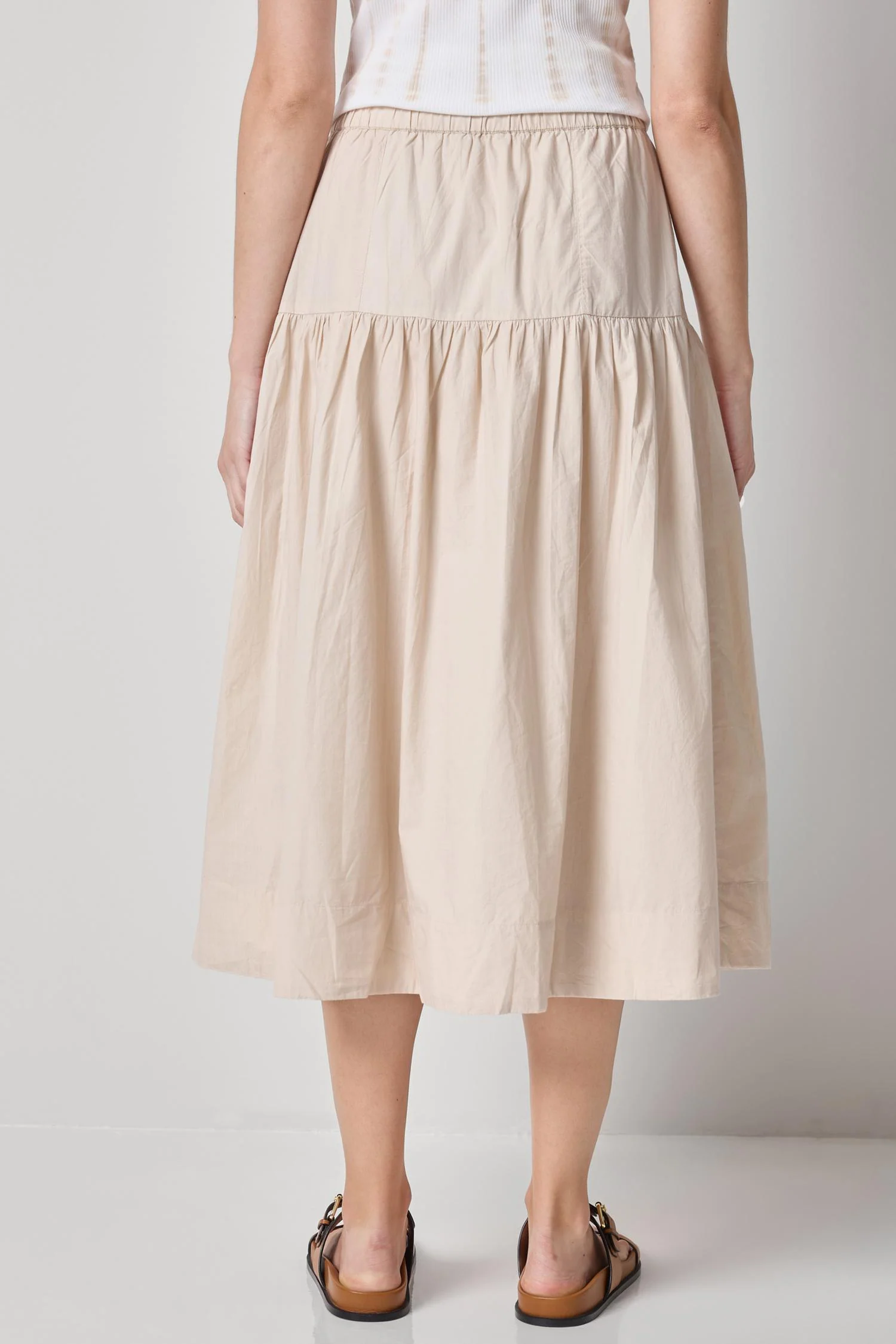 Lilla P Poplin Yoke Skirt - Image 3