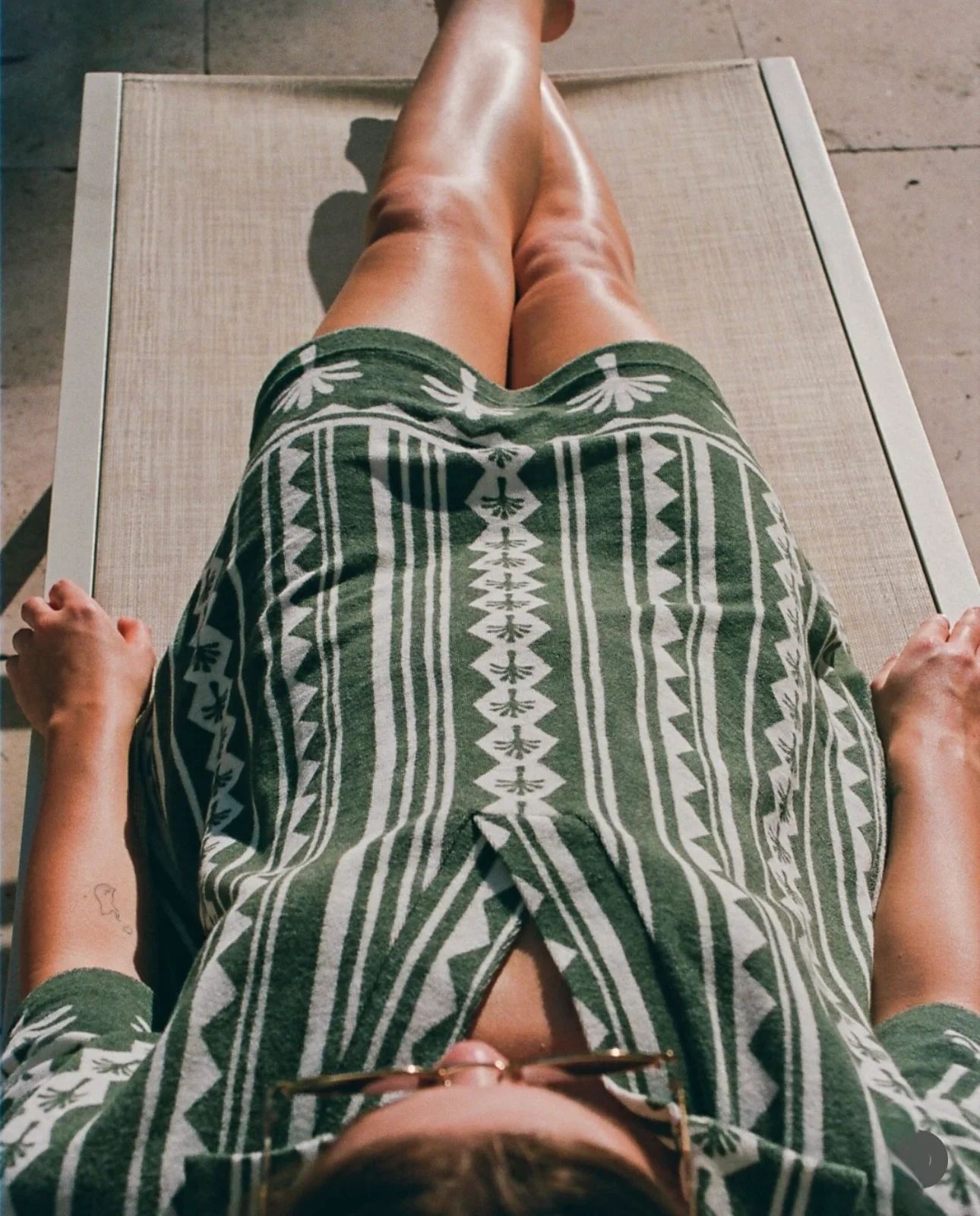 Omika Rumi Dress, Kiera Palm - Image 4