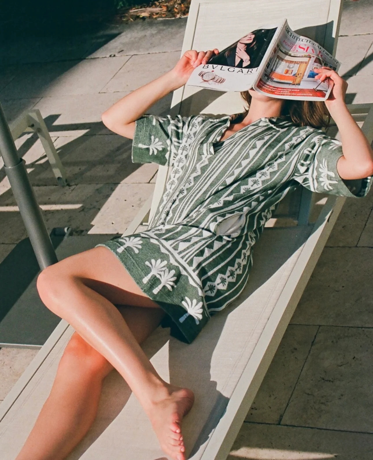 Omika Rumi Dress, Kiera Palm - Image 5