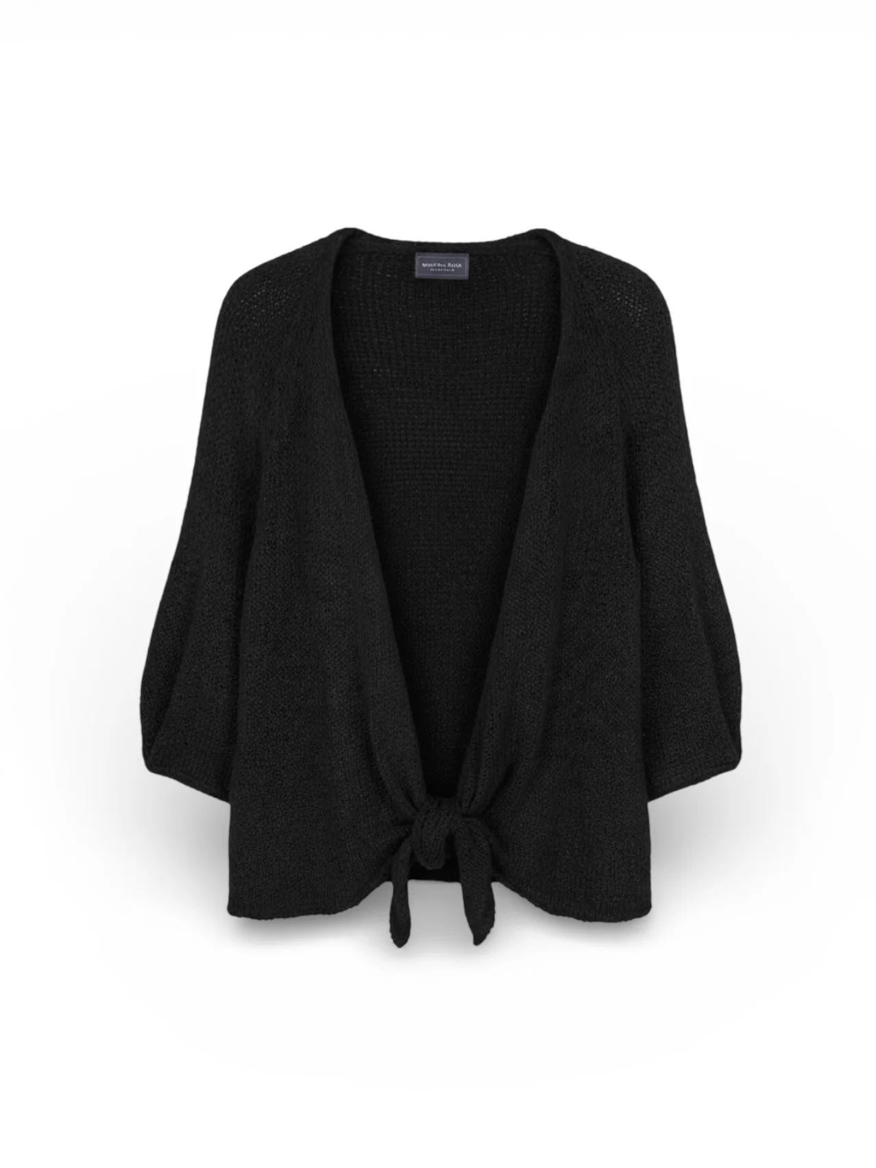 Wooden Ships Helene Ballet 3/4 Sleeve Cardigan, 2 Colors, Almond Butter & Black